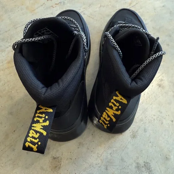 Dr. Martens Boury Leather Casual Boots, Black, Size 7 Men’s - Picture 7 of 8